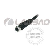 Lanbao M8 Stecker mit 2m PVC Kabel 4pol